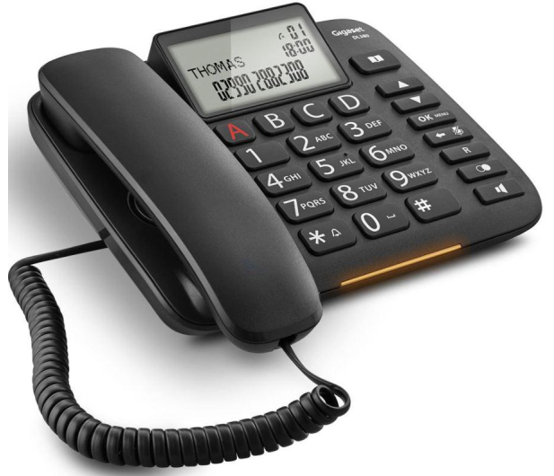 Gigaset DL380 Czarny - 1379224 - zdjęcie